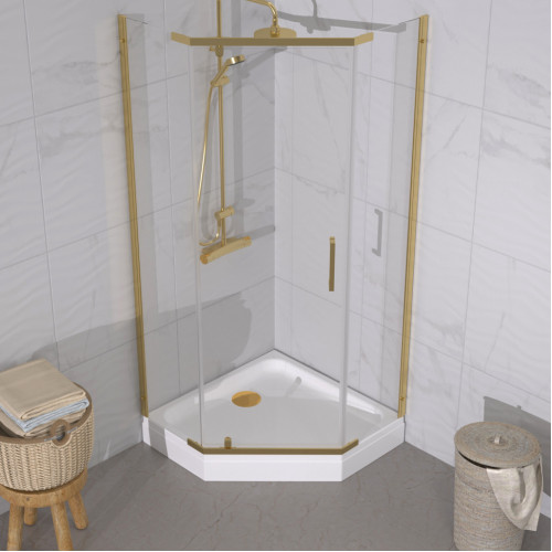 Душевой уголок Дека-Голд 90*90