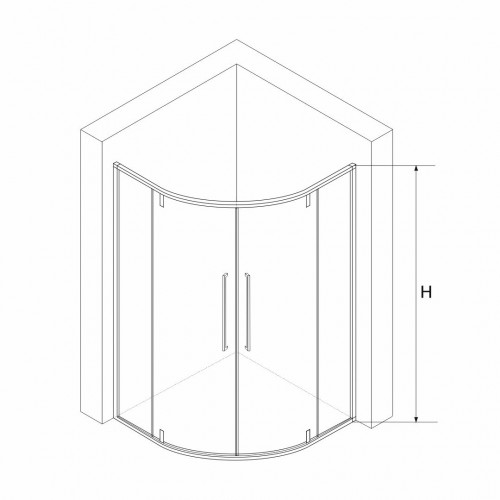 Душевой уголок RGW SV-53B 1000x1000