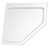 Душевой поддон трапеция RGW STA-61W Белый  900x900