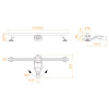 Душевой трап RGW SDR-52S