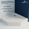Душевой поддон трапеция RGW STYLE-TR  800x800