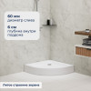Душевой поддон полукруглый RGW LUX/TN-P  800x800