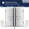 Душевая дверь на петлях, распашная дверь RGW PA-06b 800