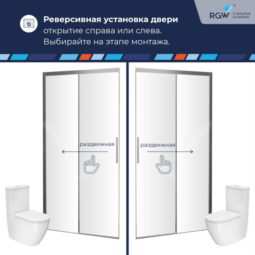 Душевая дверь RGW LE-12 1100