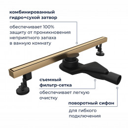 Душевой трап RGW SDR-51Gb