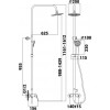 Душевая система Diadonna D80337112 (серия D112)