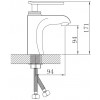 Смеситель для раковины Potato P1038 (серия P38)